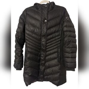 Abercrombie & Fitch Black Puffer Jacket